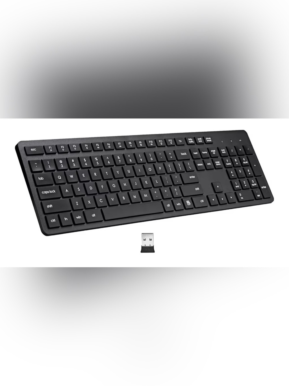 Wireless Keyboard - Black